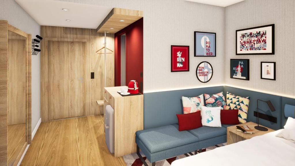 Отель Hampton By Hilton Warsaw Reduta Варшава-27